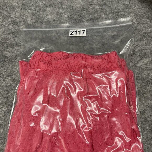 Nation LTD Fremont UnJoggers Womens M Cheetah Jacquard Sateen Pink Lightweight - Picture 16 of 16